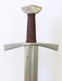 Sword 13th Century, Brazil nut pommel