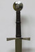 SWORD  14th century, Hand-and-a-half sword