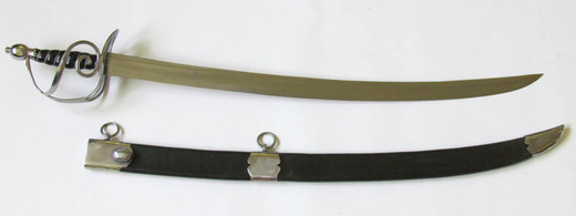 English officer's saber -short sabre,1775