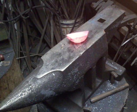 Sword  13th Century,  Brazil nut pommel