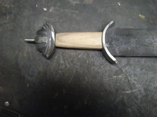 Anglo - Saxon sword (Petersen type L)