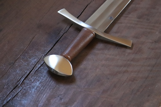 Sword  13th Century,  Brazil nut pommel