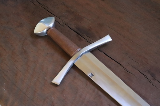Sword  13th Century,  Brazil nut pommel